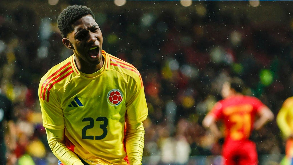Yaser Yaser Asprilla, jugador de la selección Colombia, fue presentado de ...