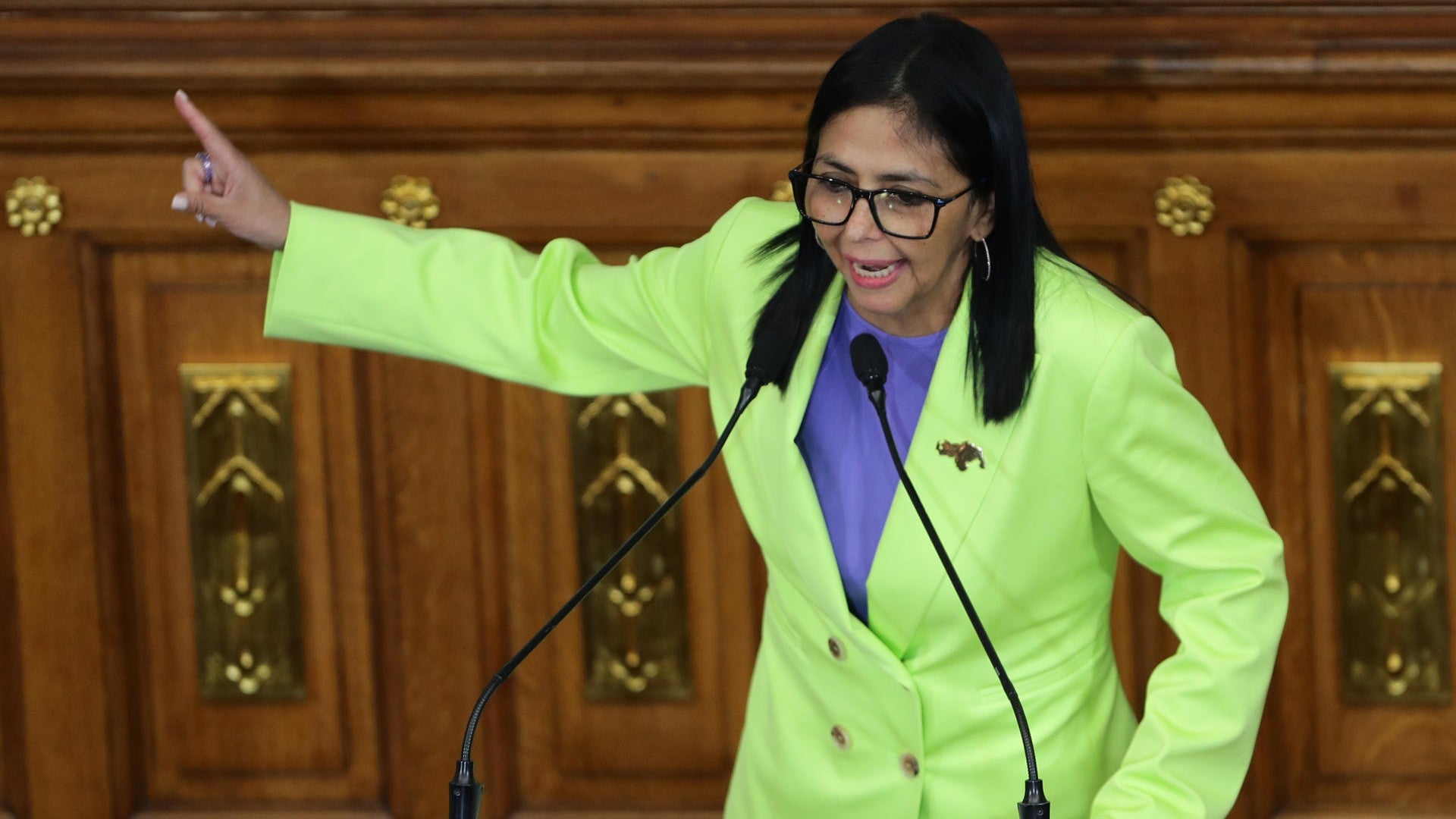 Delcy Rodríguez, encargada del régimen venezolano / FOTO: EFE