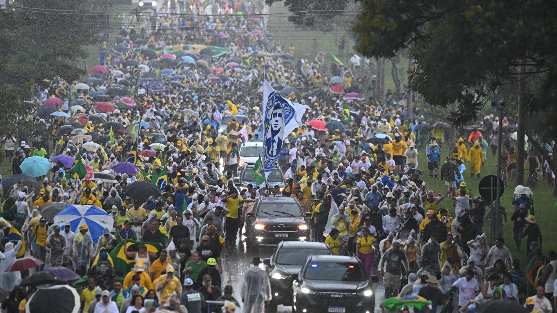 Manifestaciones en Brasil a favor de Jair Bolsonaro / FOTO: EFE