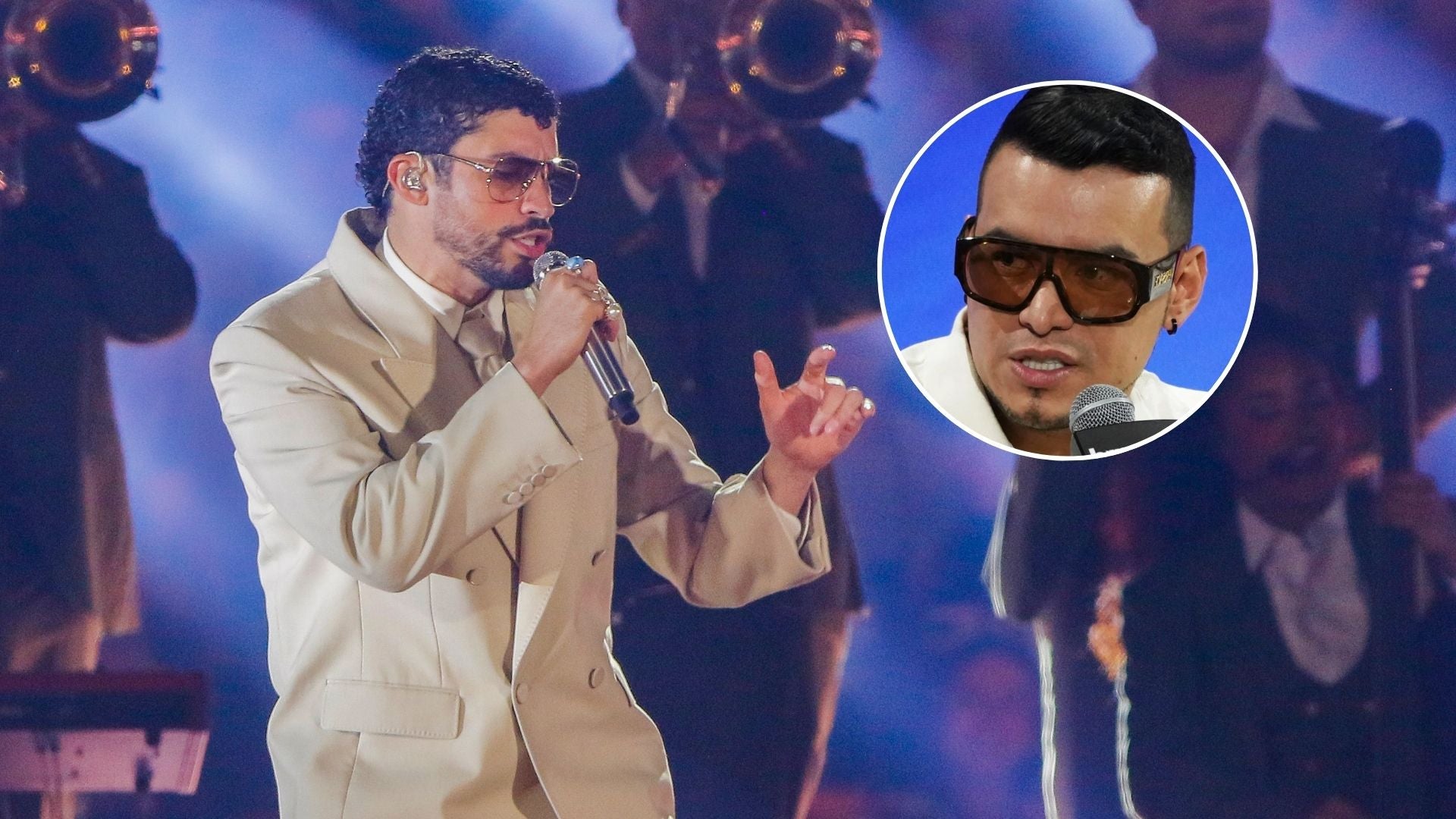 El homenaje de Bad Bunny a Yeison Jiménez durante su segunda noche en Medellín - EFE