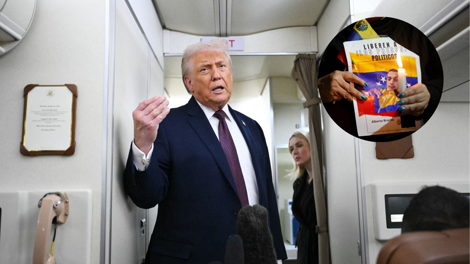 Donald Trump, presidente de los EE. UU. - Foto: AFP