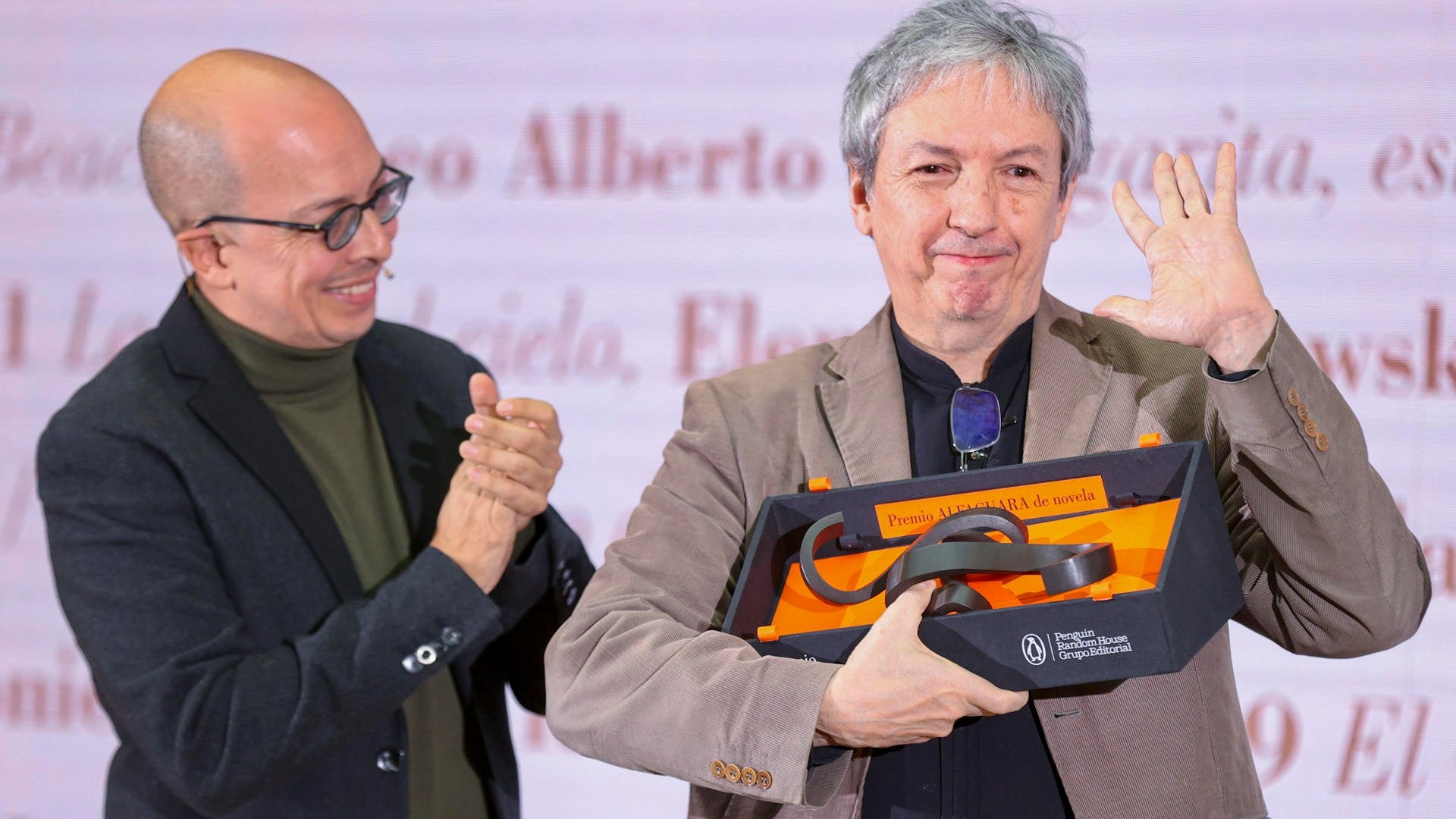 El mexicano David Toscana, ganador del Premio Alfaguara 2026. (EFE)