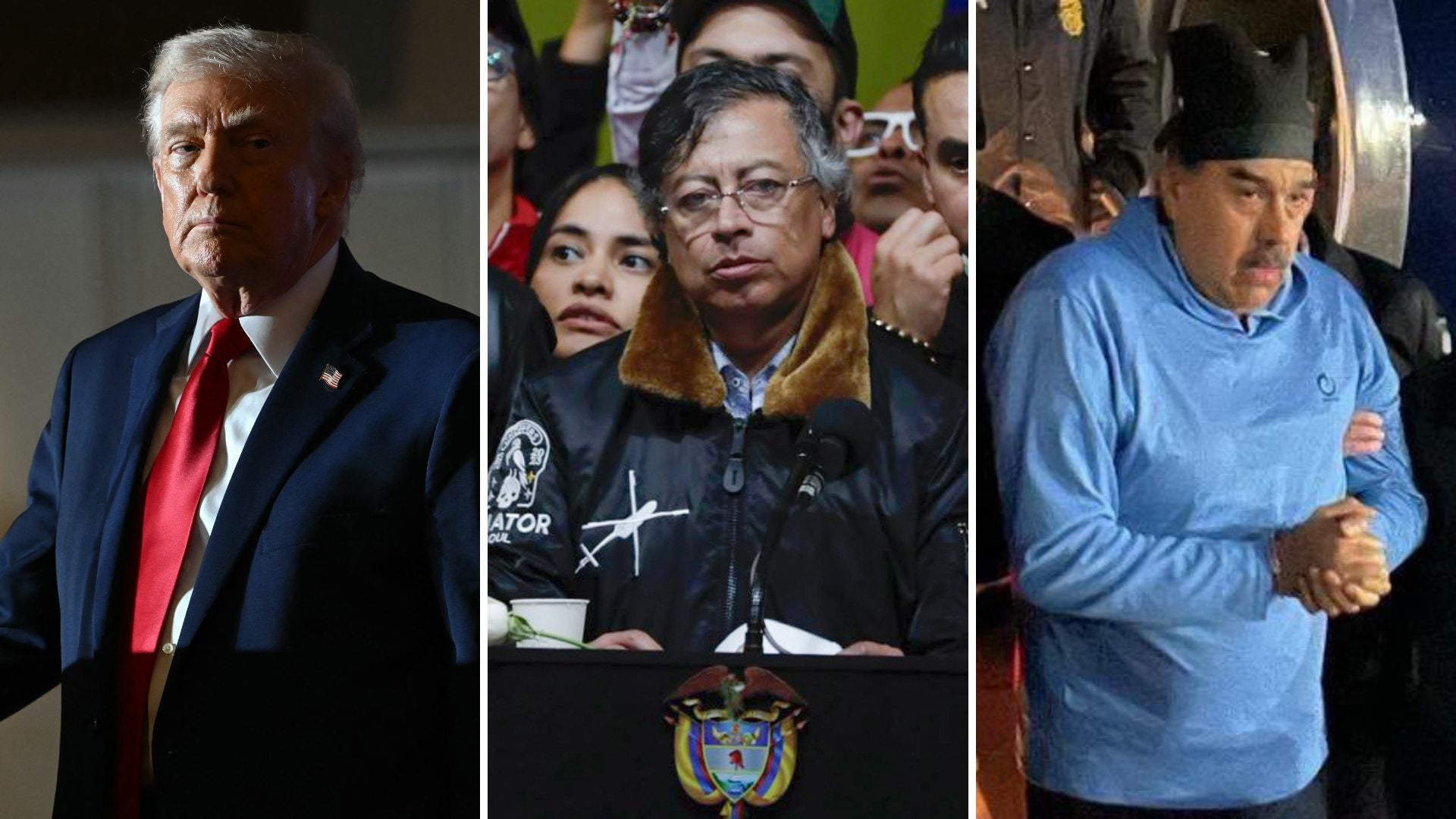 Trump, Petro y Maduro | Fotos EFE