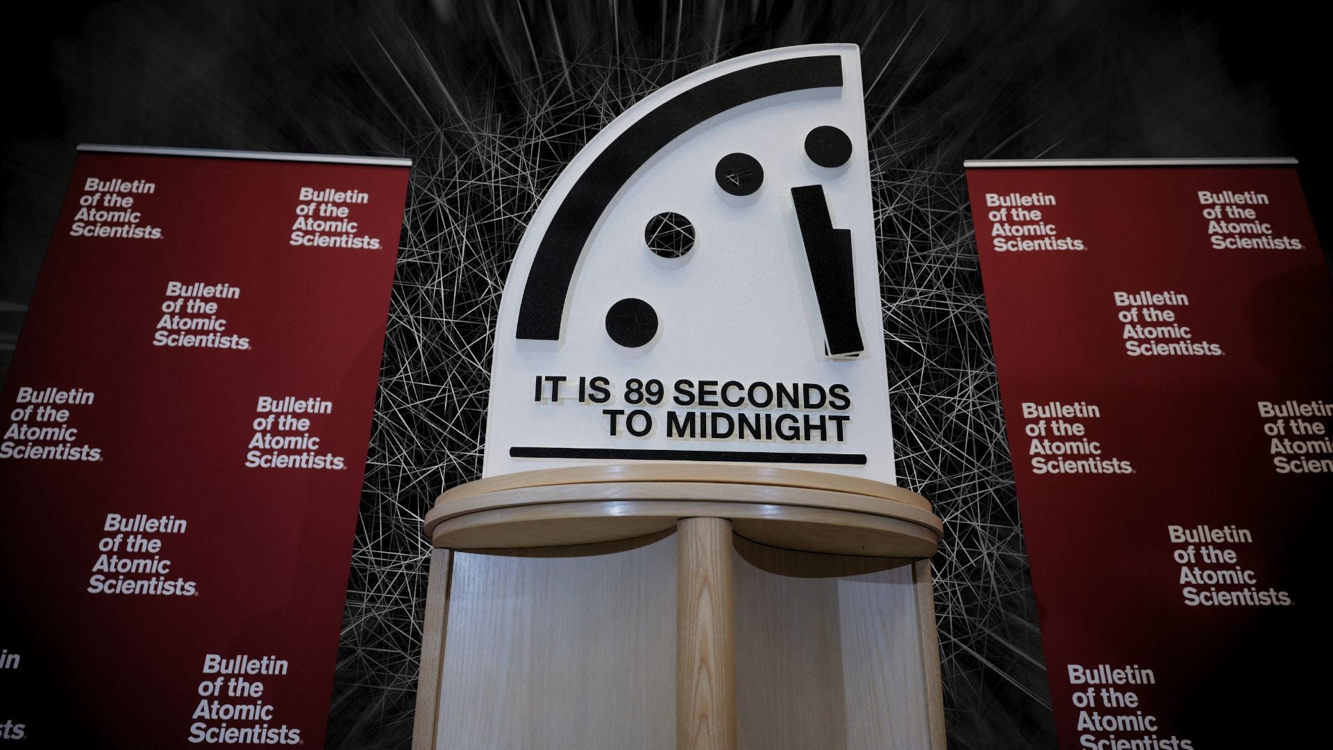 Reloj del Apocalipsis | Foto AFP