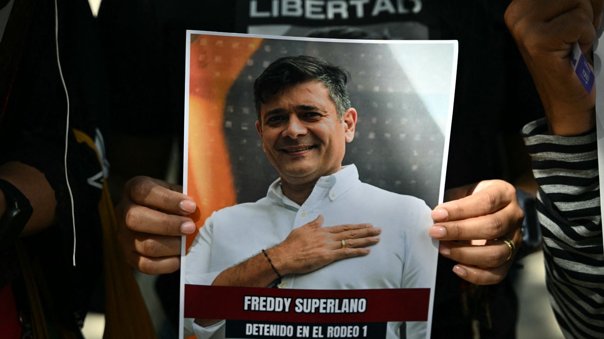 Preso político | Foto AFP