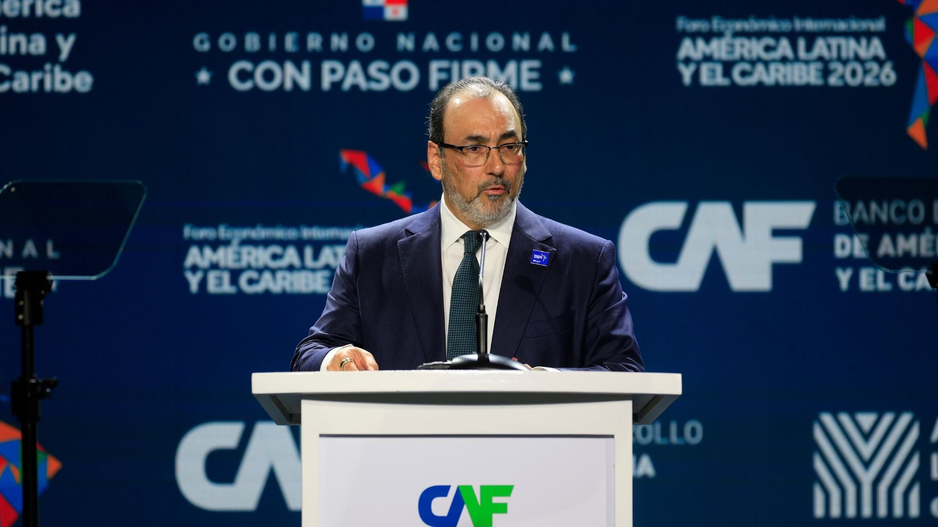 Sergio Díaz-Granados, presidente de la CAF - Foto EFE