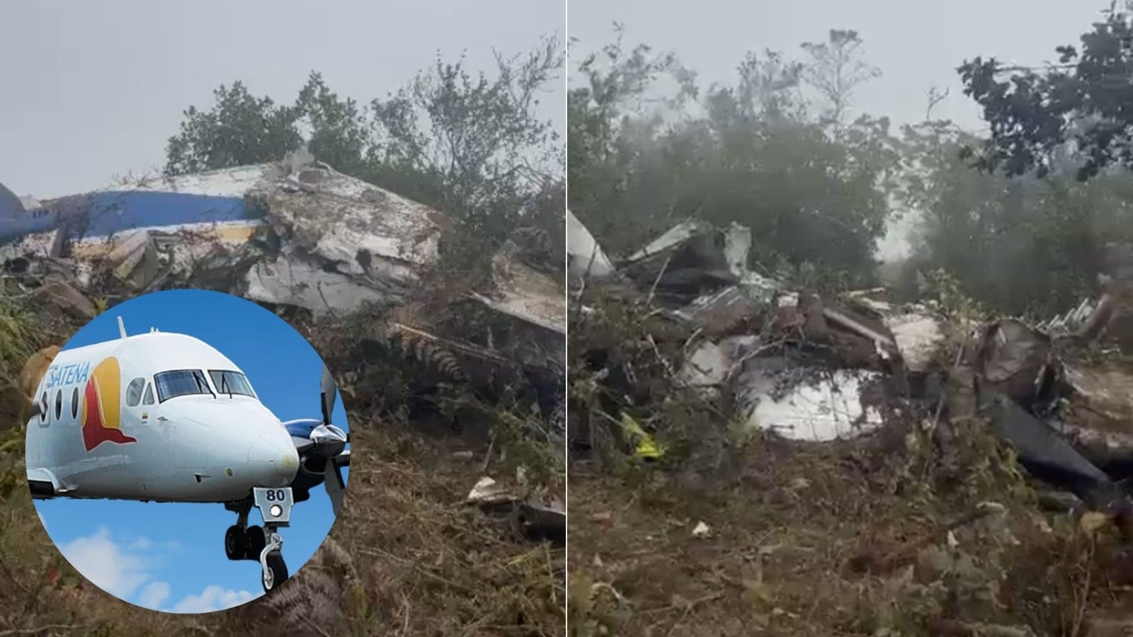 Accidente aéreo en Colombia
