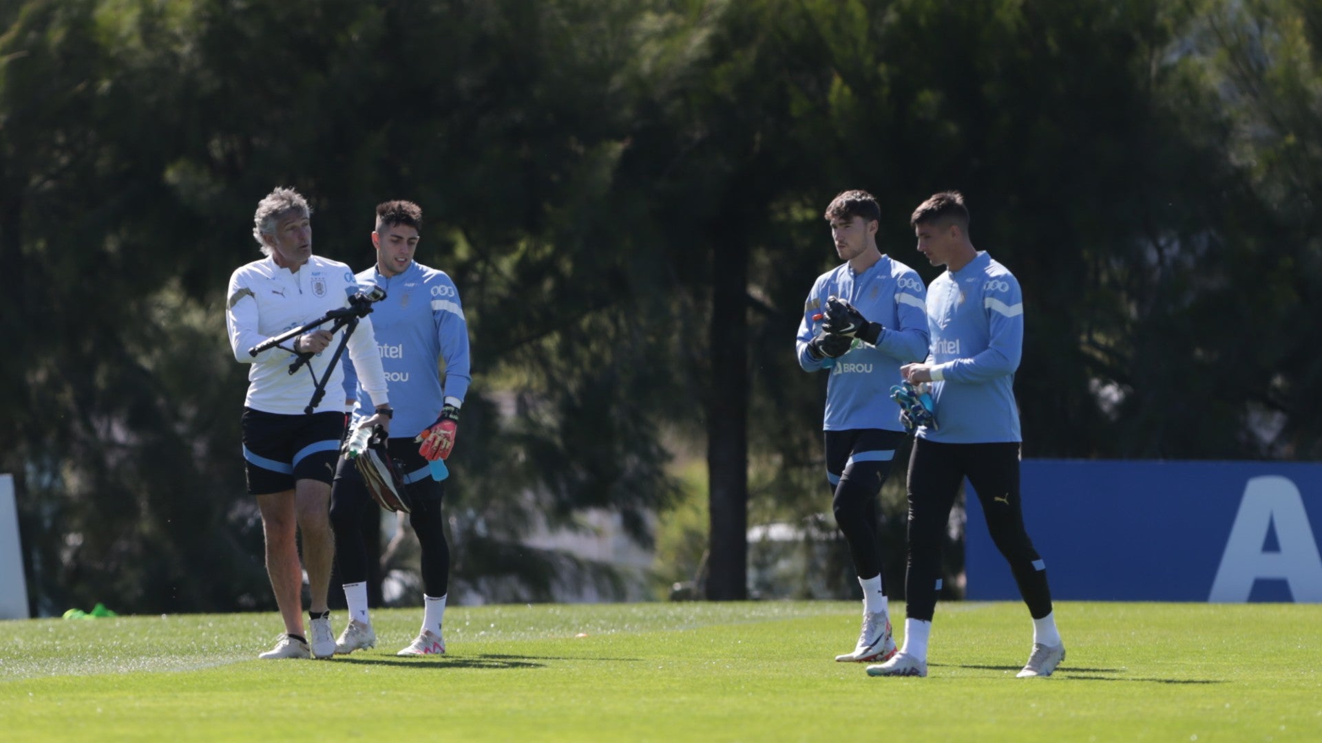 Arqueros de la selección de Uruguay | Foto: EFE