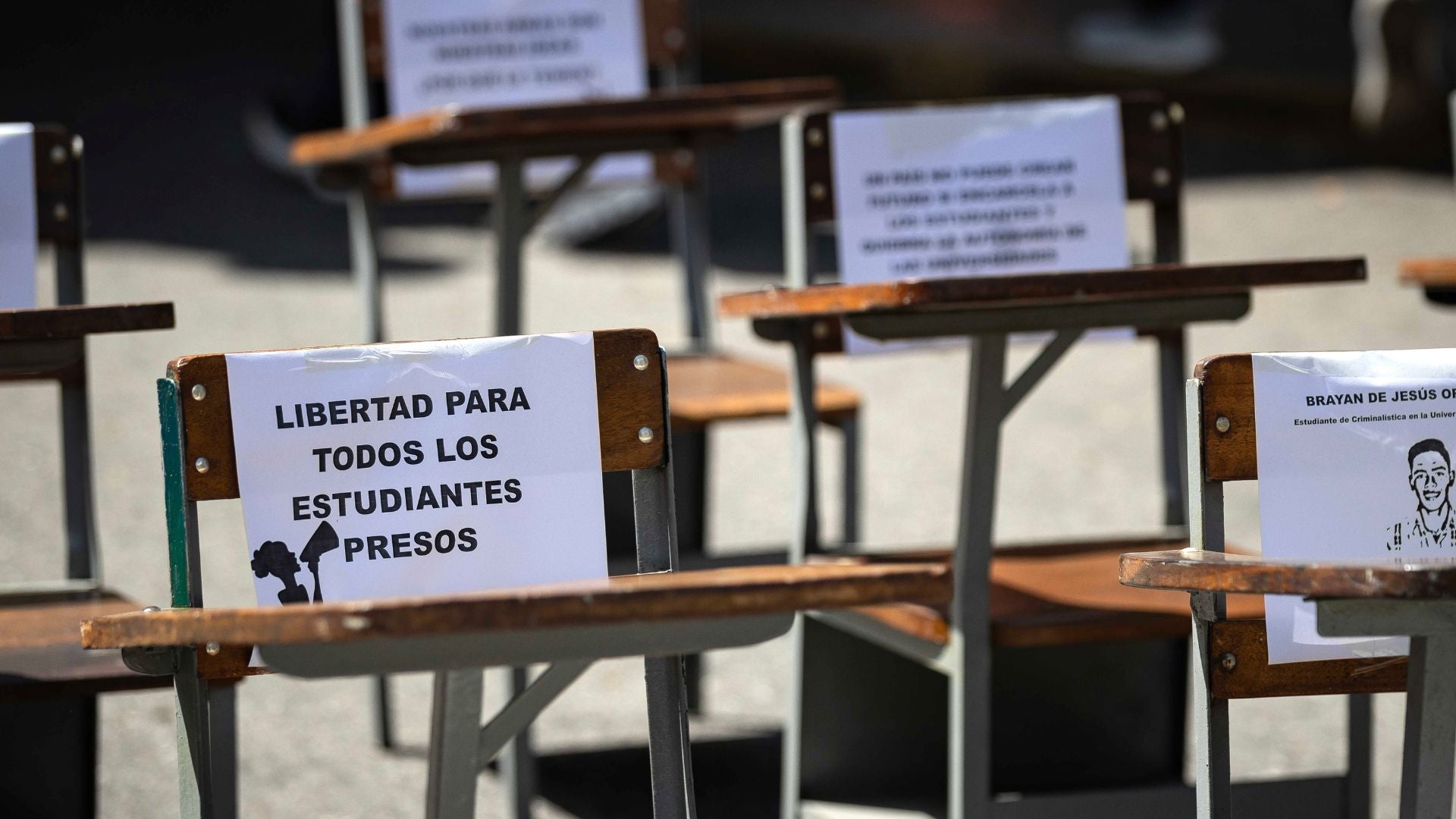 Líderes estudiantiles - EFE