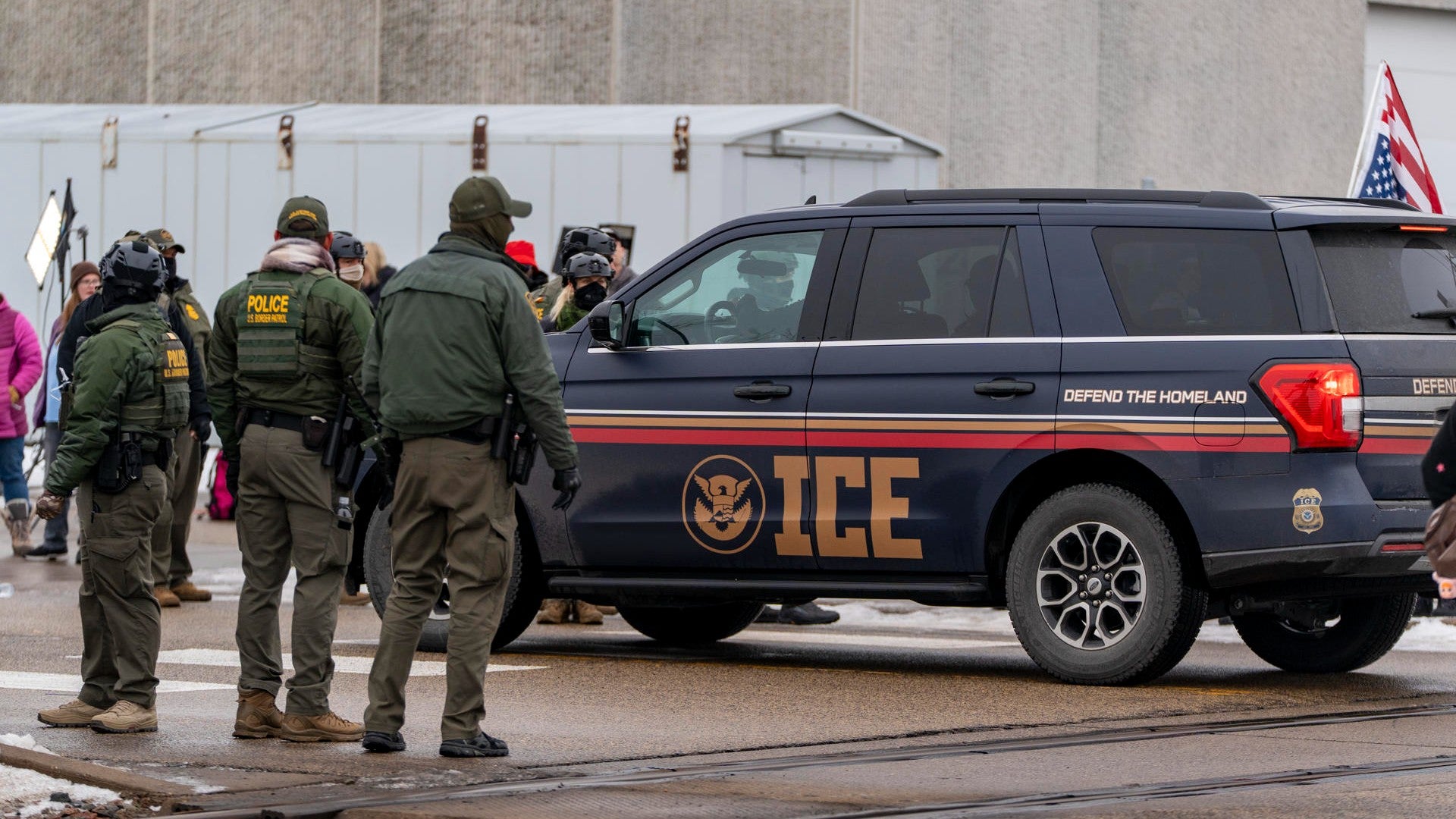 Agentes de ICE en Minéapolis - Foto: EFE