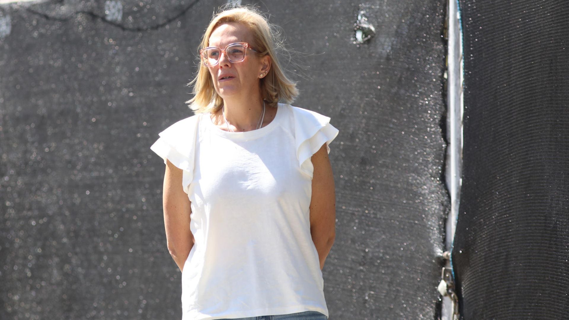 Mariana González, hija de Edmundo González - Foto: EFE