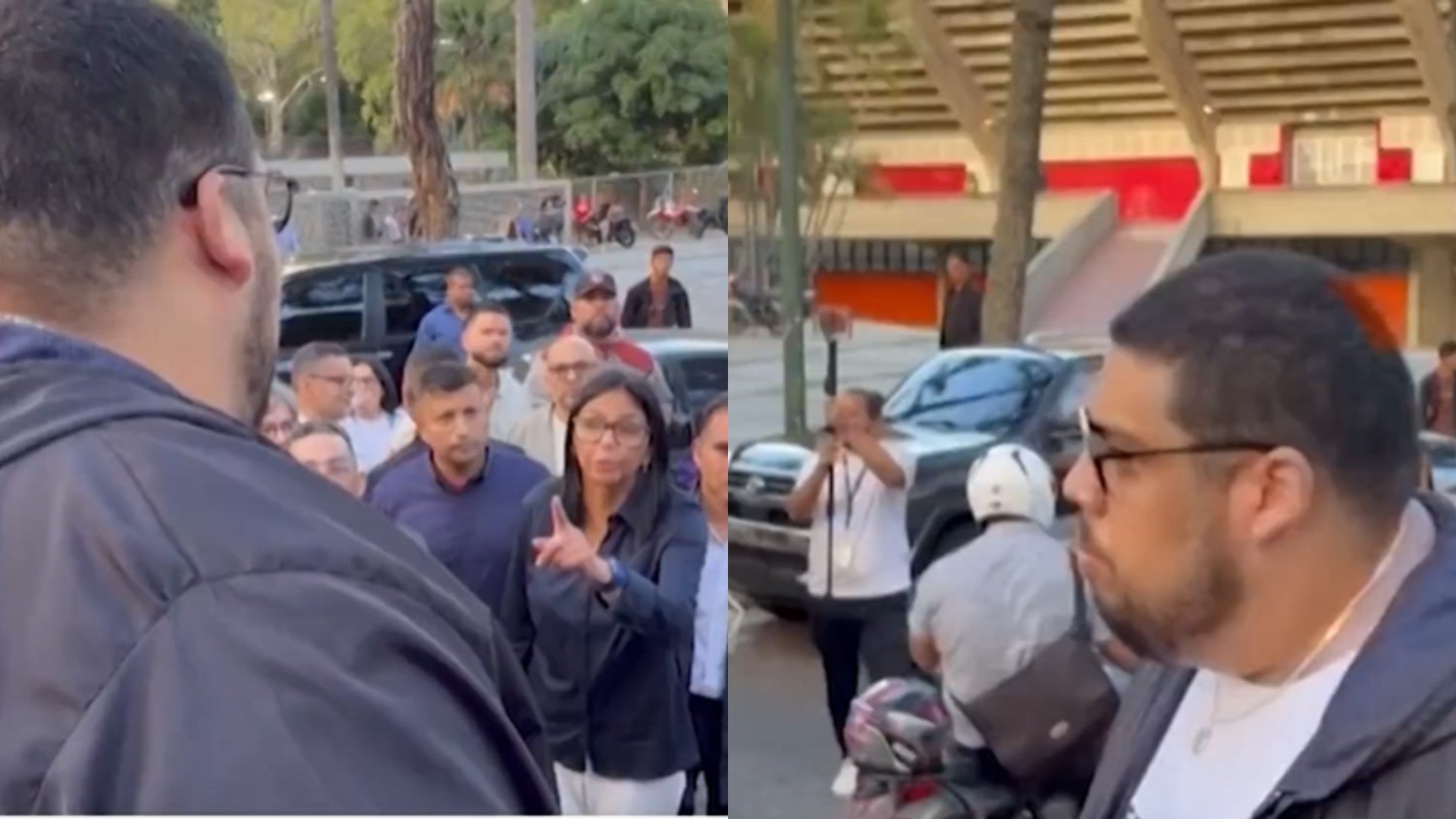 El líder estudiantil que pidió a Delcy Rodríguez la libertad de los presos políticos / FOTO: Captura de pantalla