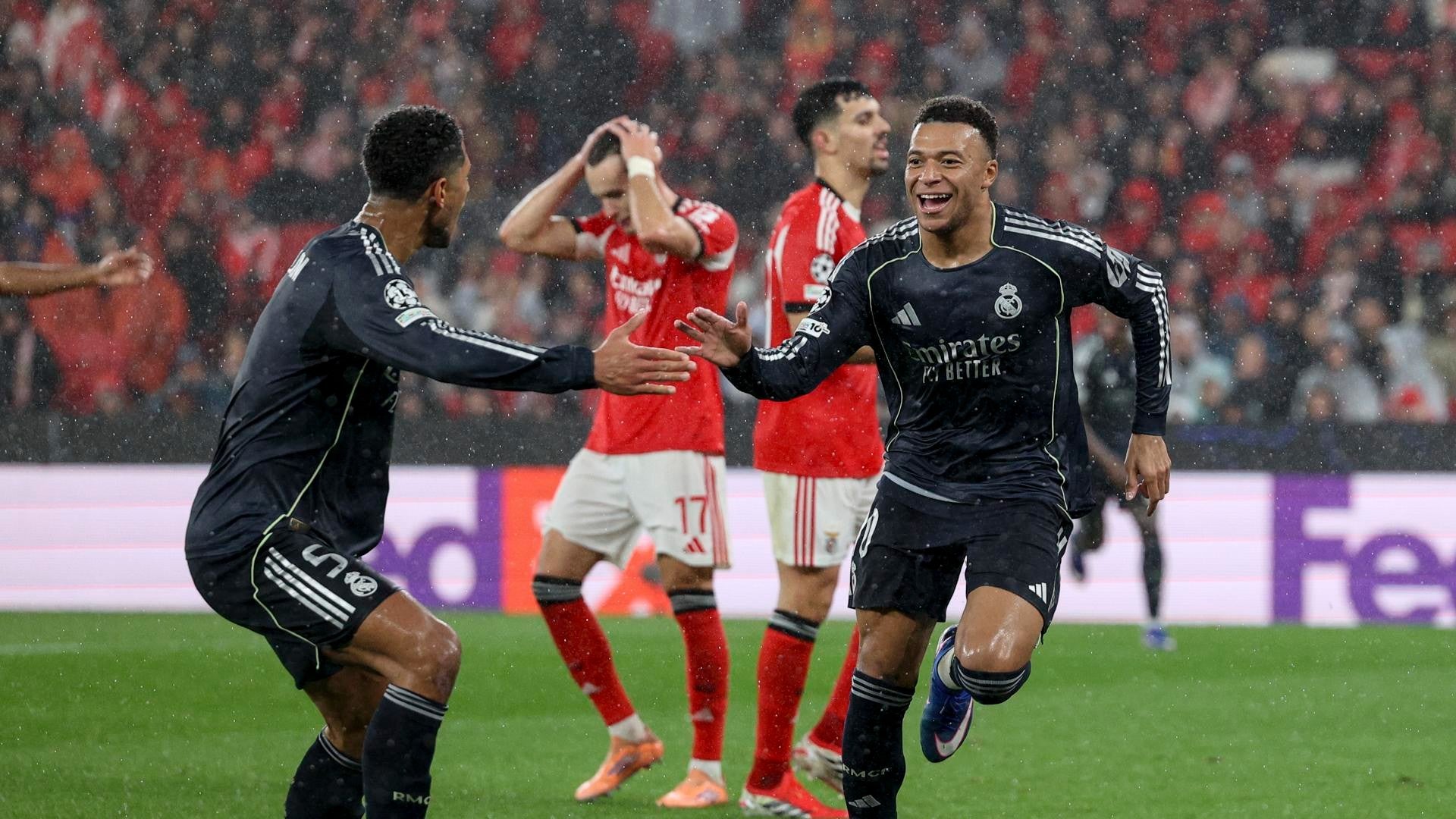 Real Madrid en Champions League ante el Benfica - Foto: EFE