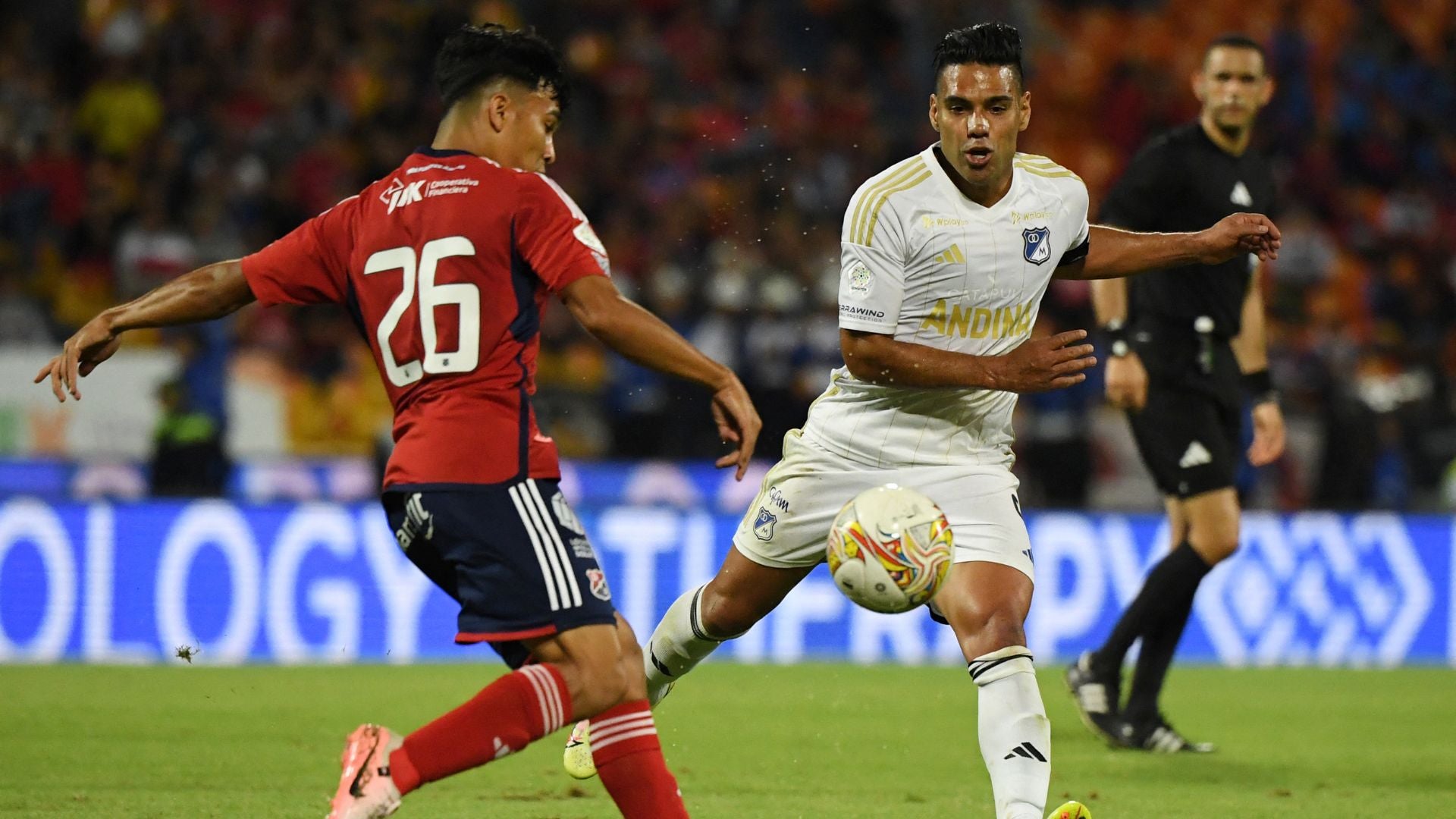 Radamel Falcao García, jugador de Millonarios - Foto AFP