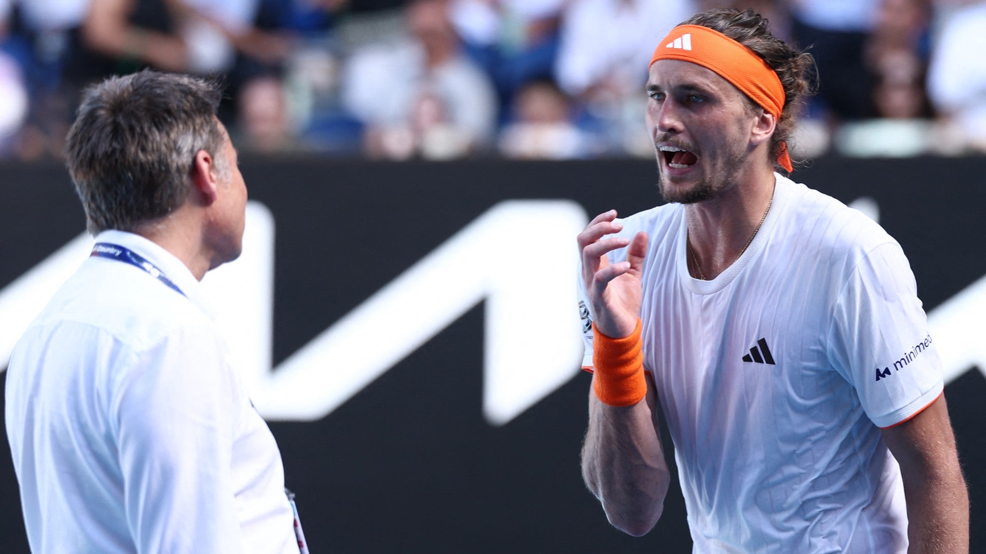 Tenista número tres en el mundo, Alexander Zverev | Foto: AFP