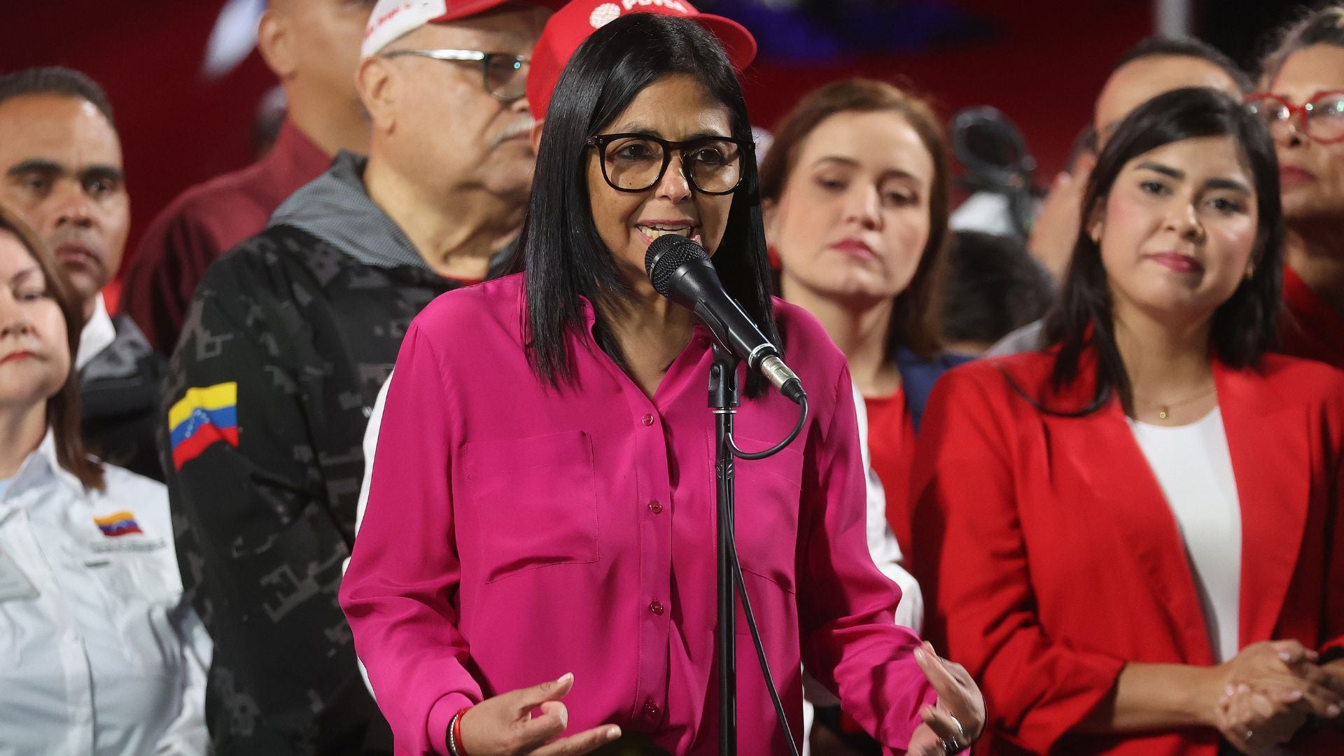 Delcy Rodríguez, jefe encargada del régimen de Venezuela - Foto: EFE