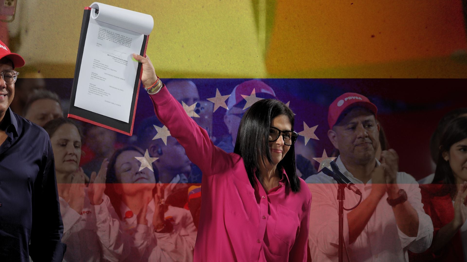 Delcy Rodríguez | Foto AFP