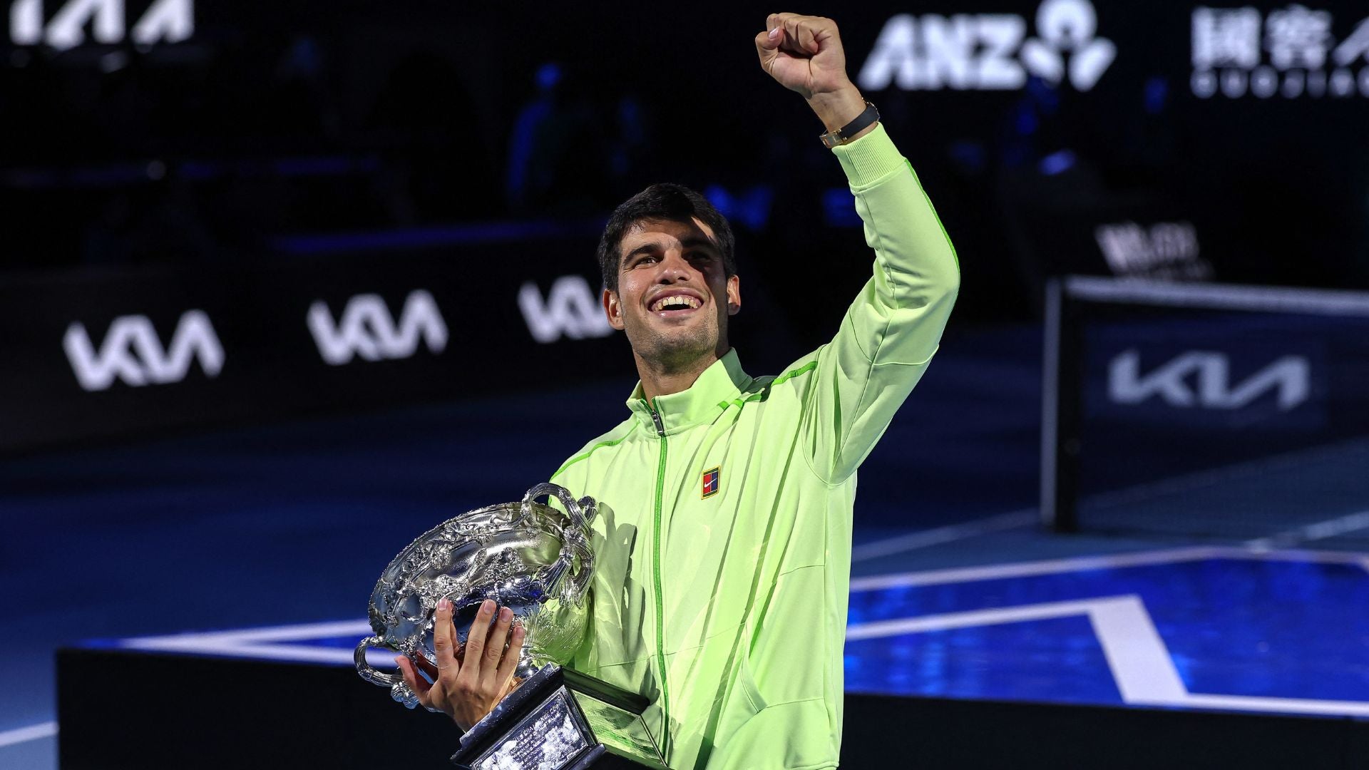 Carlos Alcaraz gana el Abierto de Australia ante Djokovic - AFP
