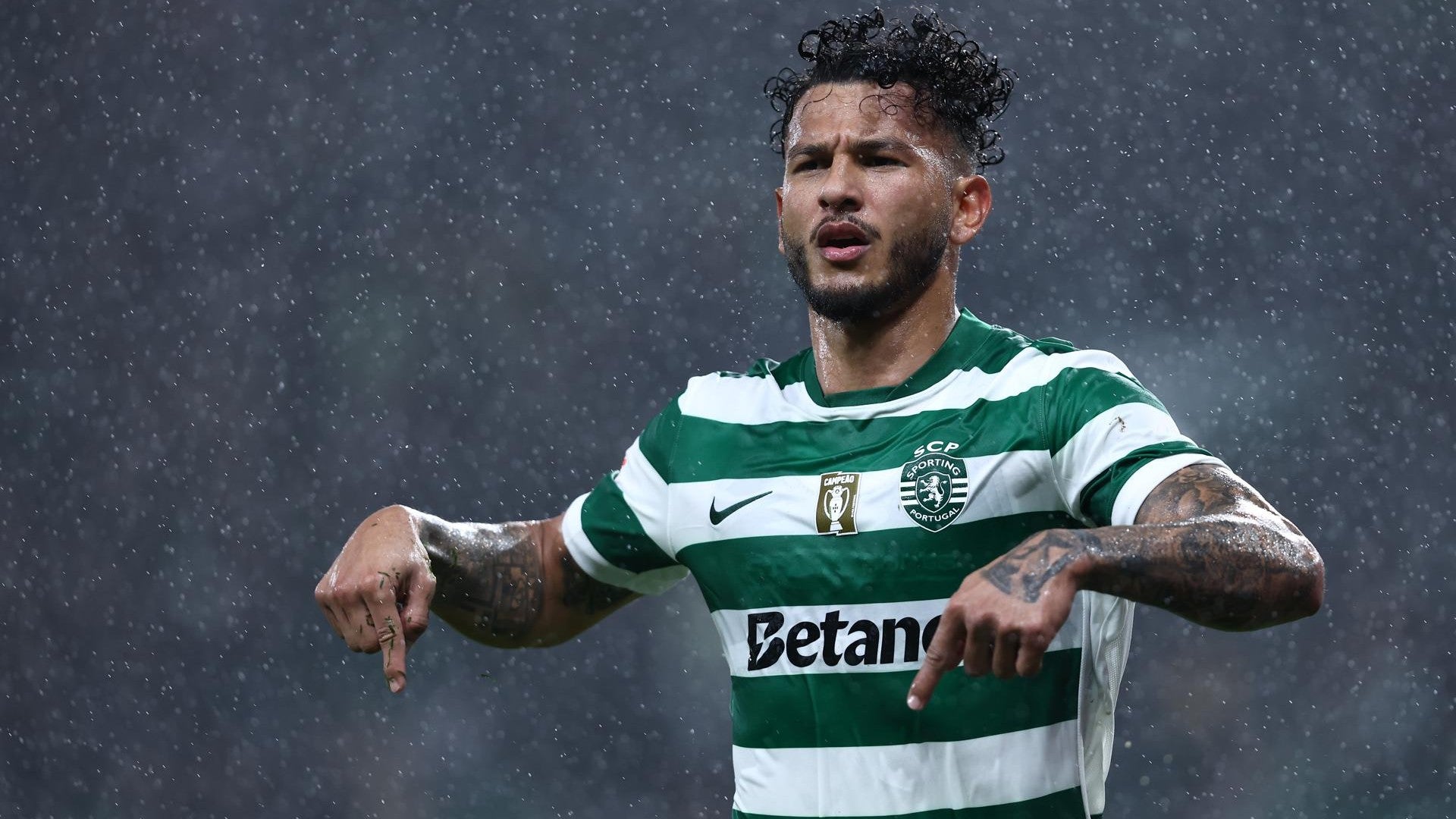 Luis Javier Suárez, delantero colombiano en el Sporting de Lisboa / FOTO: EFE