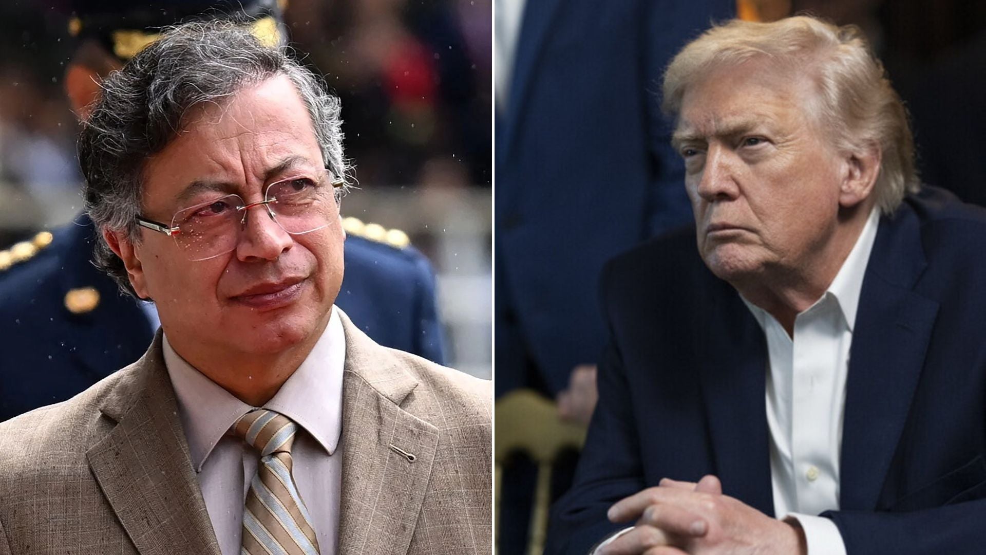 Gustavo Petro y Donald Trump | Foto AFP