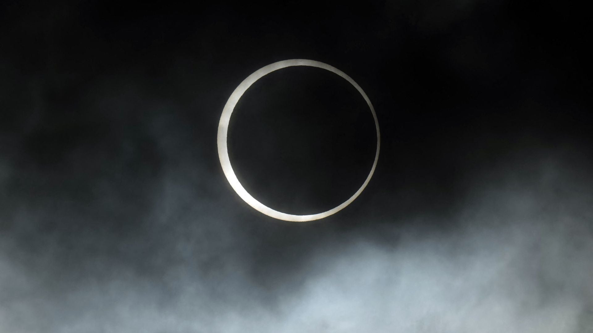 Eclipse solar anular - Foto: AFP