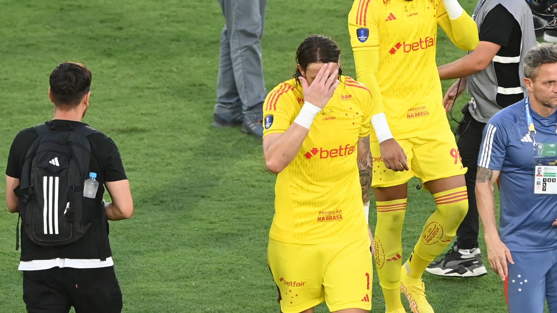 Arquero de Cruzeiro Cássio Ramos | Foto: AFP