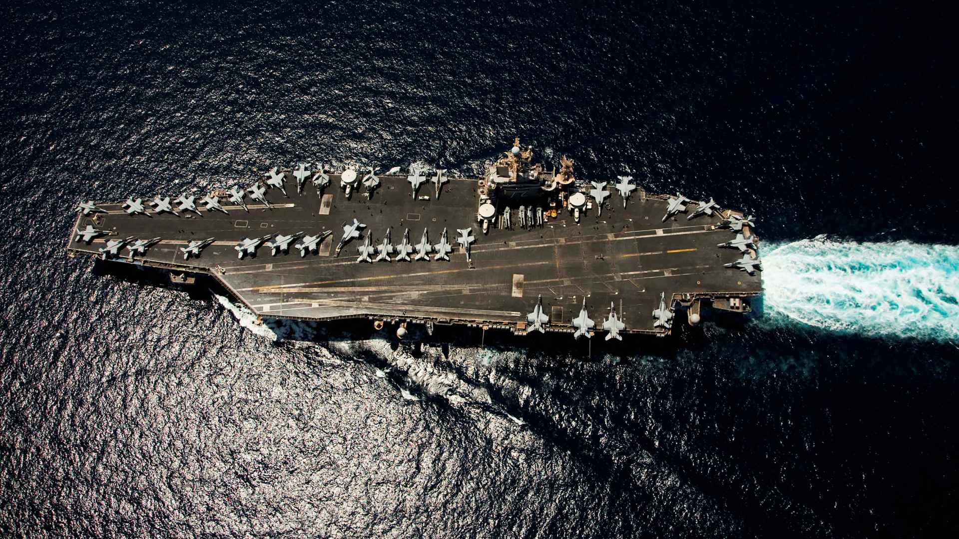 El portaviones "USS Abraham Lincoln" - AFP