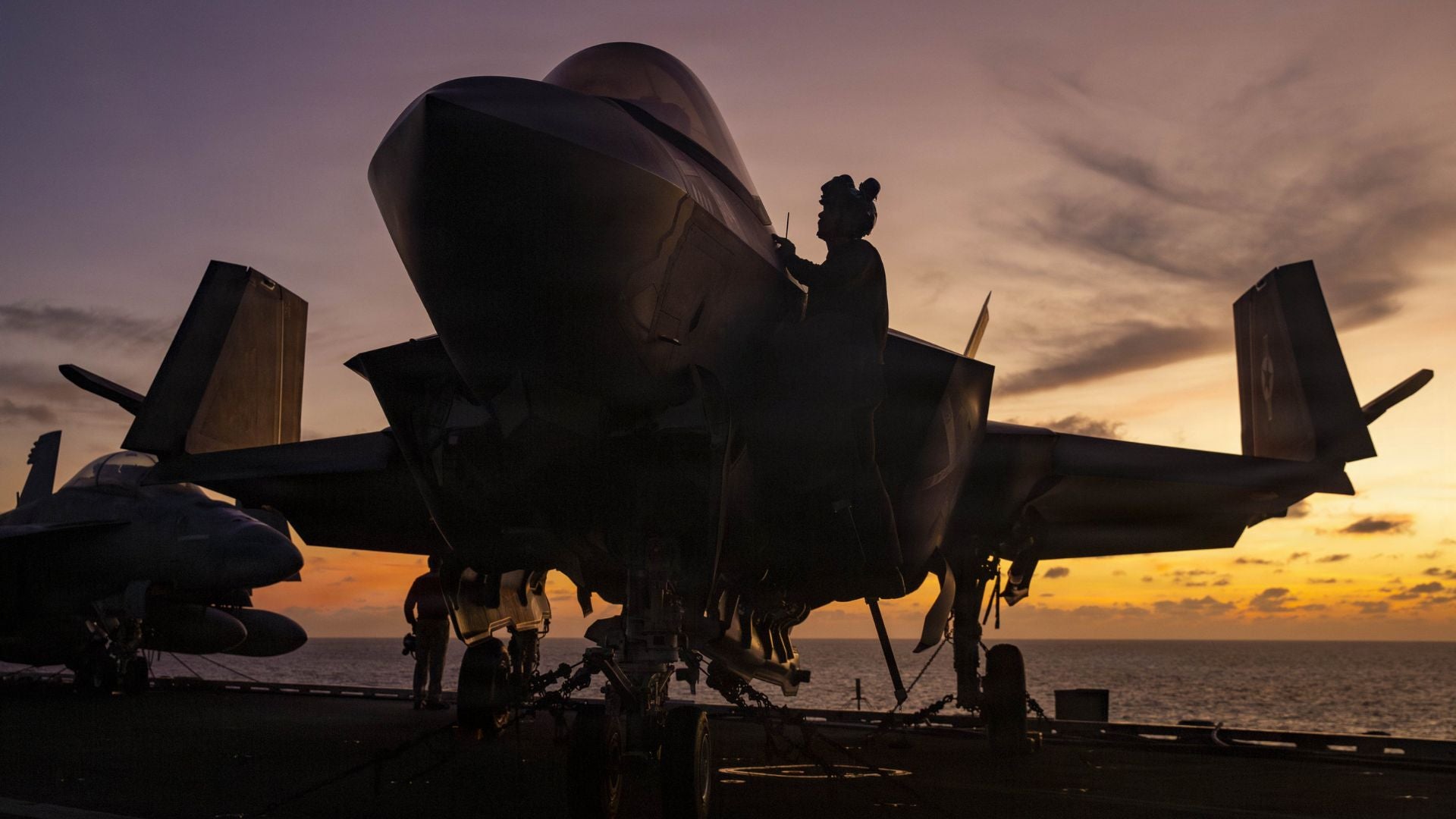 Avión de combate | Foto U.S. Navy