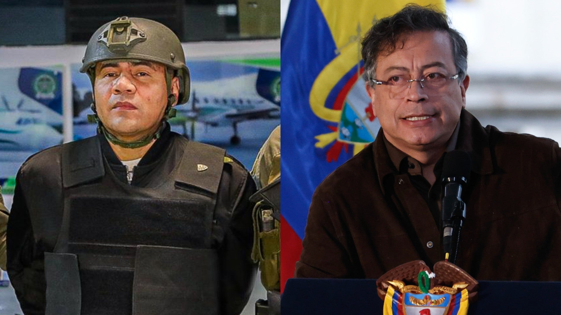 'Pipe Tuluá' y Gustavo Petro | Foto: EFE