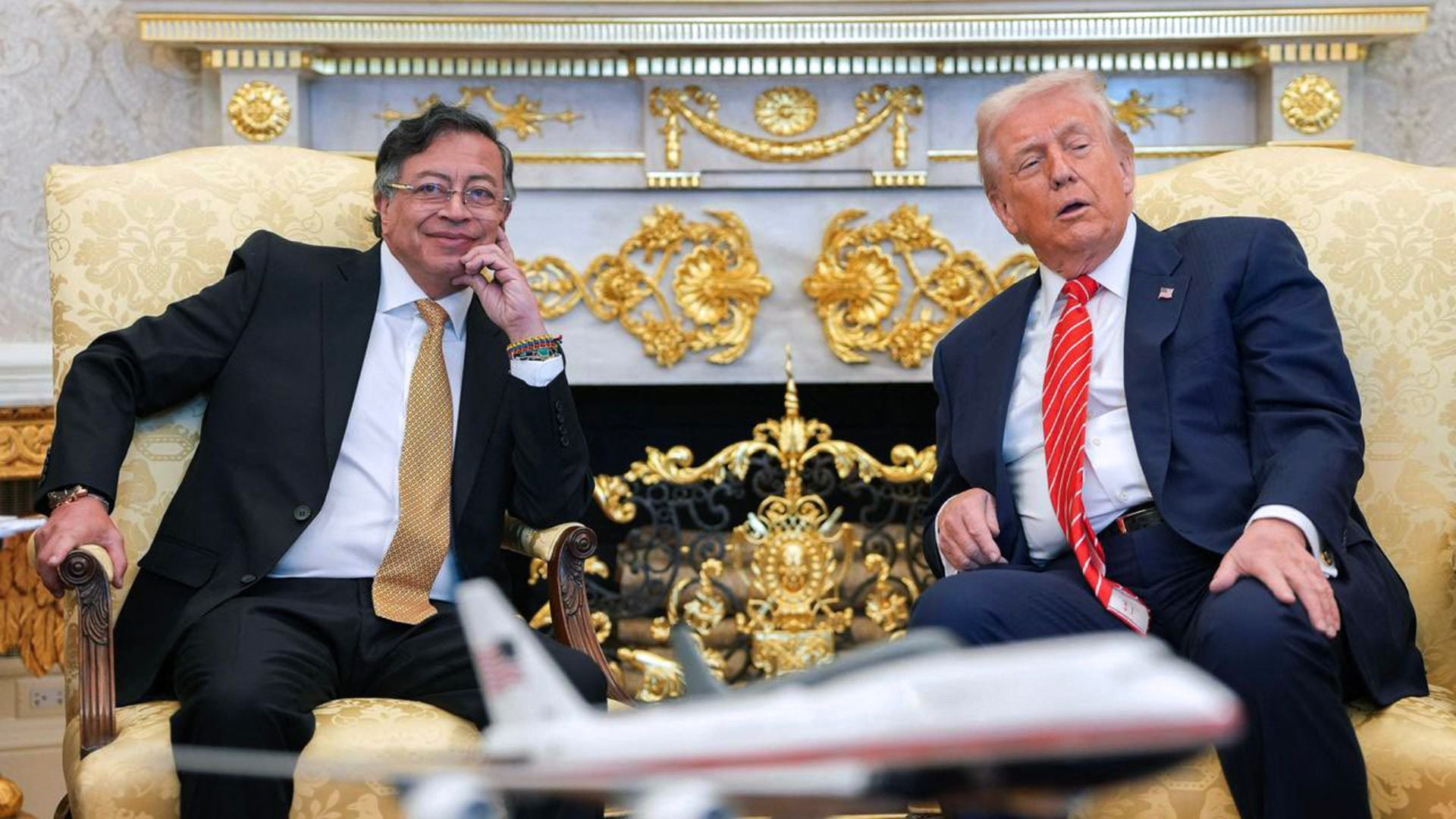 Gustavo Petro y Donald Trump | Foto AFP