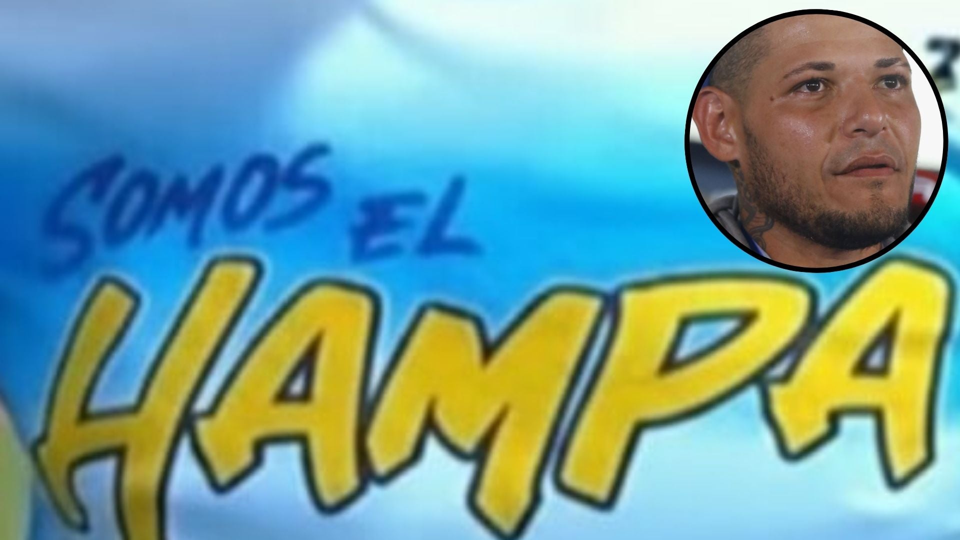 Jugador de los Navegantes del Magallanes portando una camiseta que dice: 'Somos el Hampa' / Yadier Molina, mánager puertorriqueño - Fotos: X / EFE