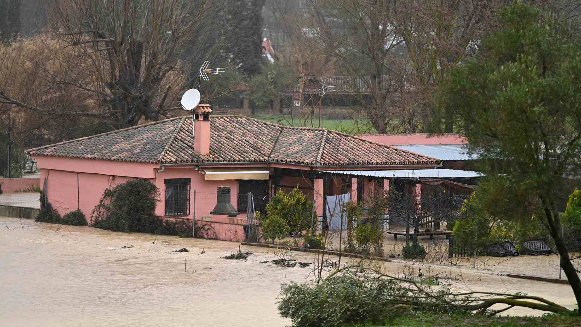 Lluvias en España - AFP