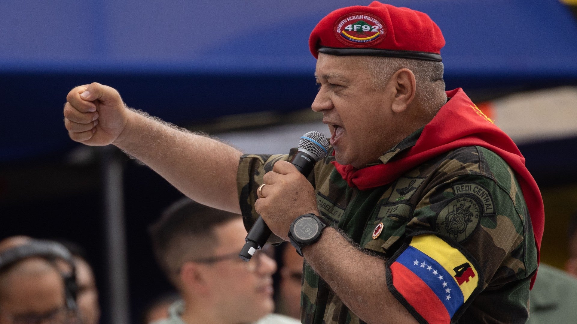 Diosdado Cabello, cómplice de la dictadura venezolana - Foto: EFE