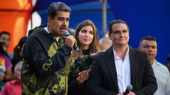 Alex Saab y Nicolás Maduro.