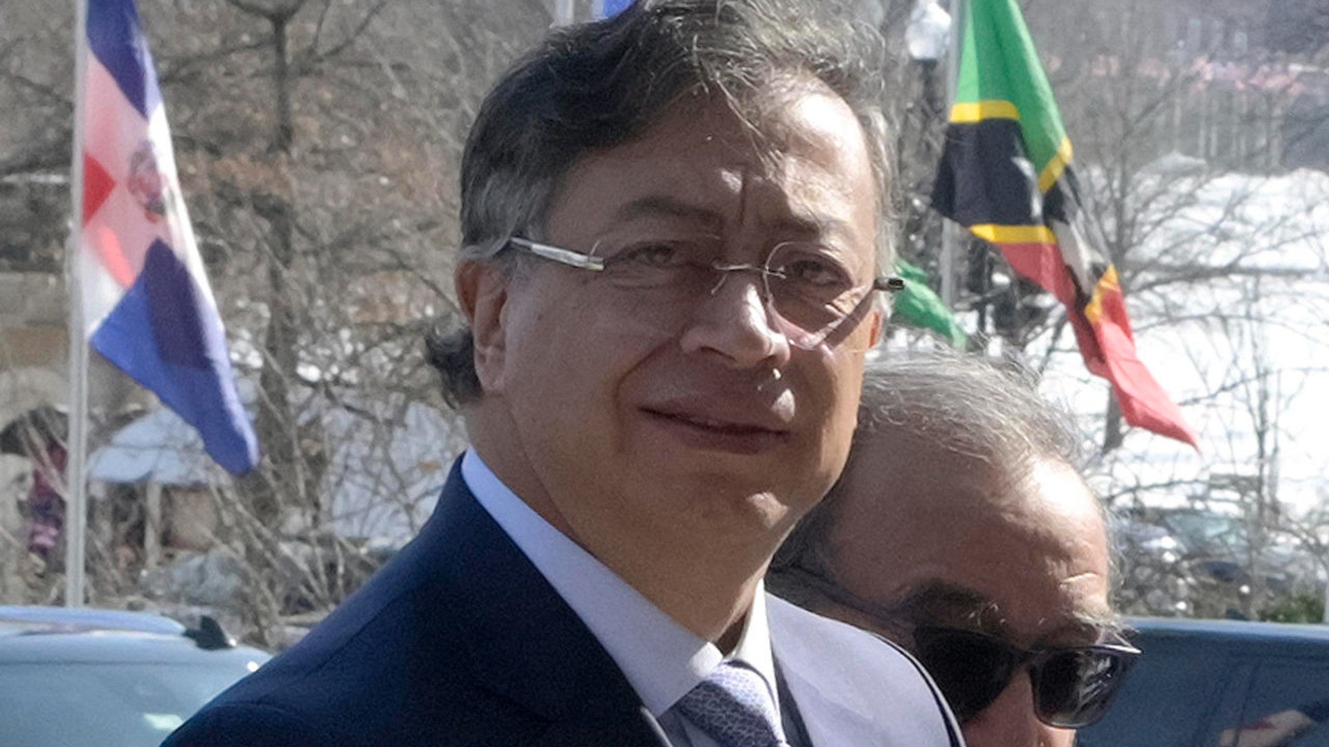El presidente de Colombia, Gustavo Petro, en Washington. (EFE)