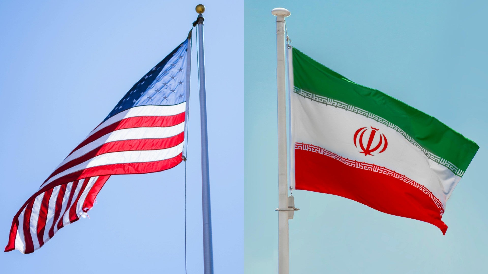 Banderas de EE.UU. e Irán - Fotos: Pexels