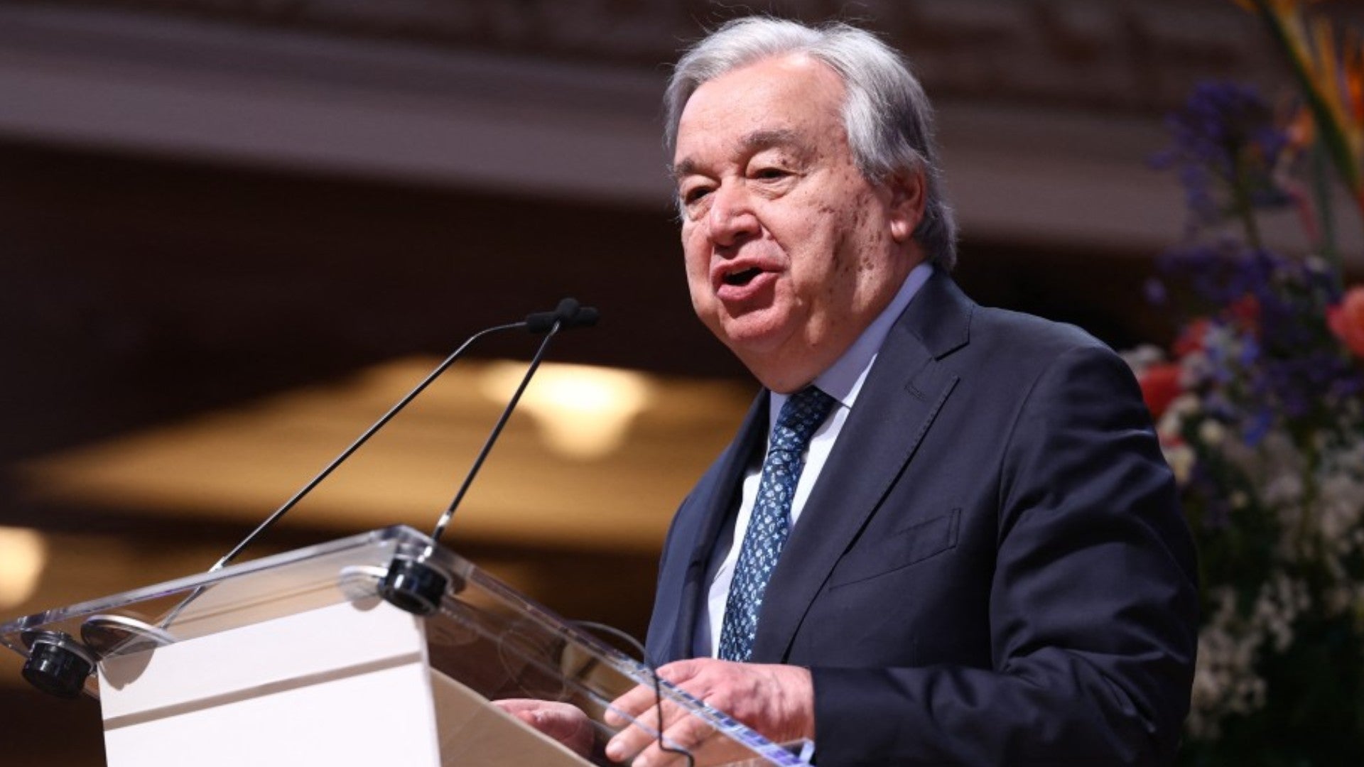 António Guterres, secretario general de las Naciones Unidas - Foto: AFP