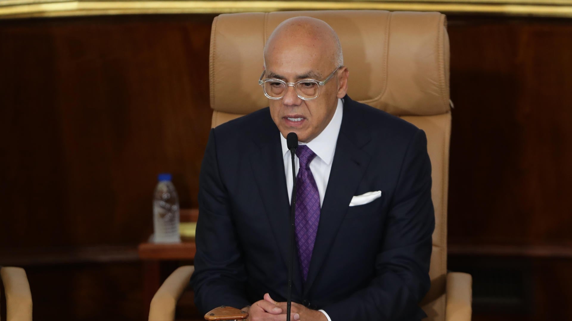 Jorge Rodríguez, presidente de la Asamblea Nacional ilegítima de Venezuela - Foto: EFE