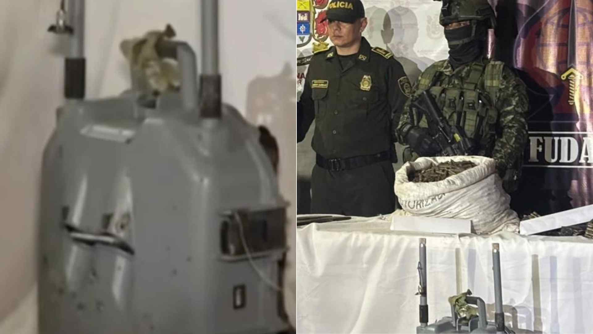 Decomiso al ELN - Foto por Ejército de Colombia