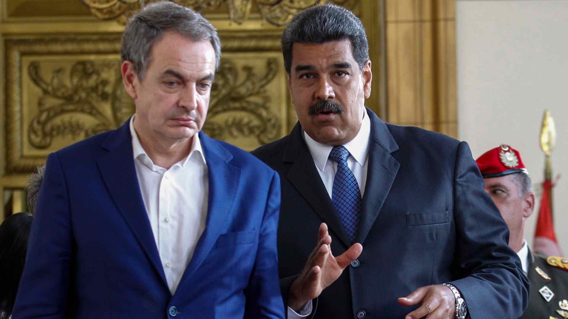 José Luis Rodríguez Zapatero y Nicolás Maduro - EFE