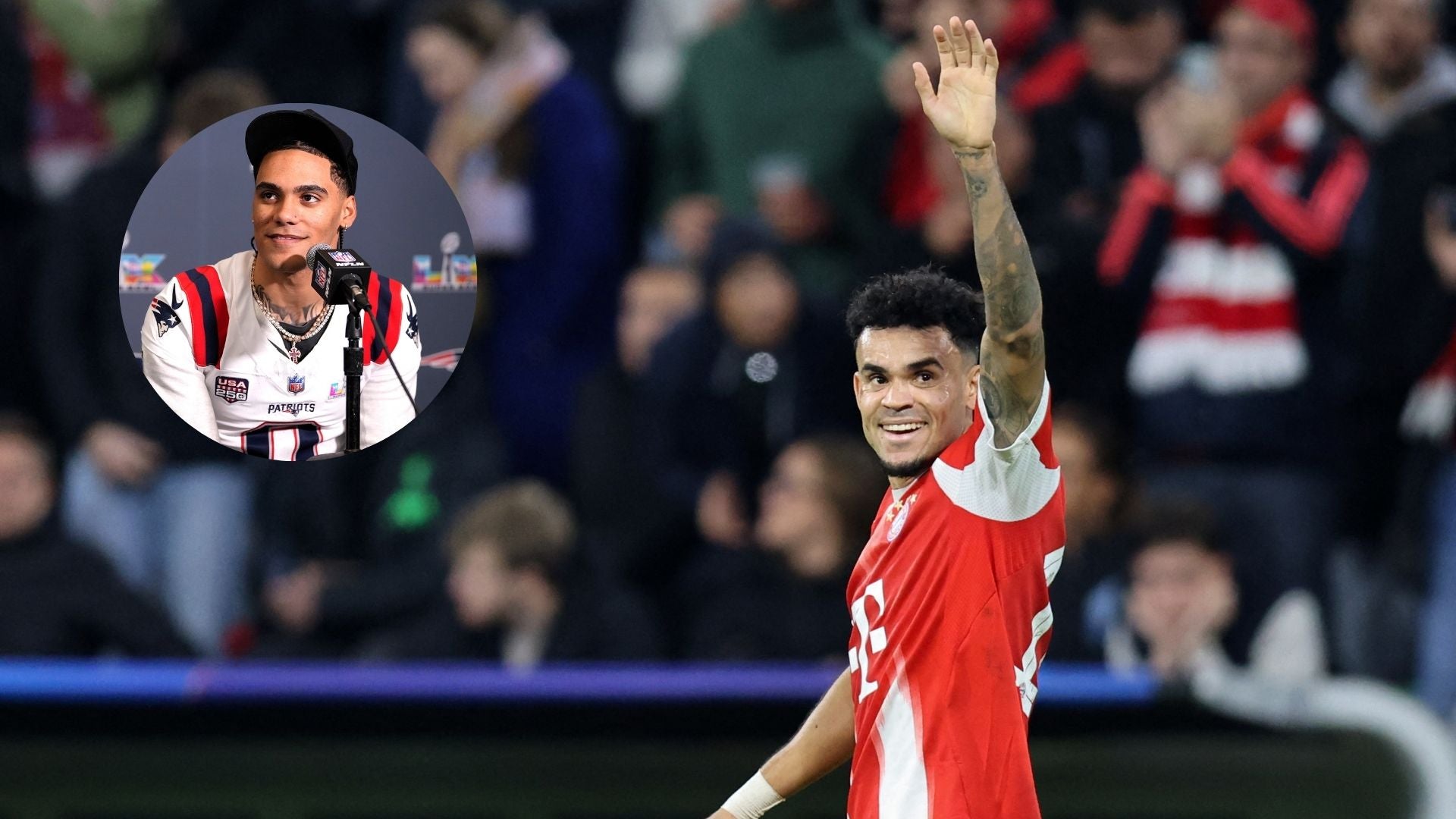 Luis Díaz y Christian González - Fotos: AFP