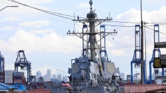 Fotografía del destructor USS Stockdale (DDG-106) de la Marina de los Estados Unidos - Foto: EFE