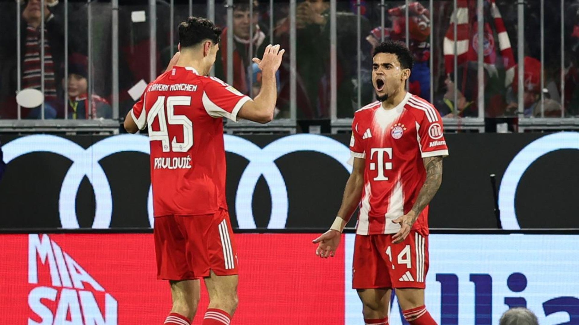 Luis Díaz, jugador colombiano del Bayern Múnich / FOTO: EFE