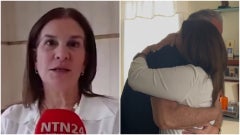 María Constanza Cipriani, esposa del exprisionero político venezolano Perkins Rocha - Fotos: NTN24 / X