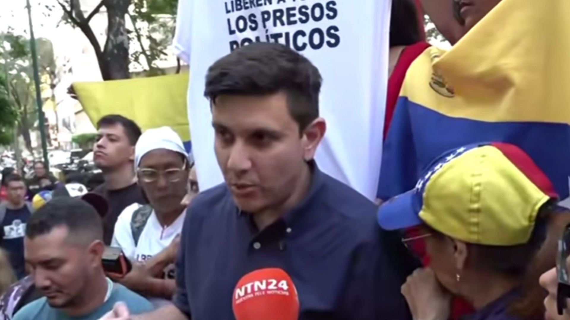 Excarcelado venezolano Jesús Armas