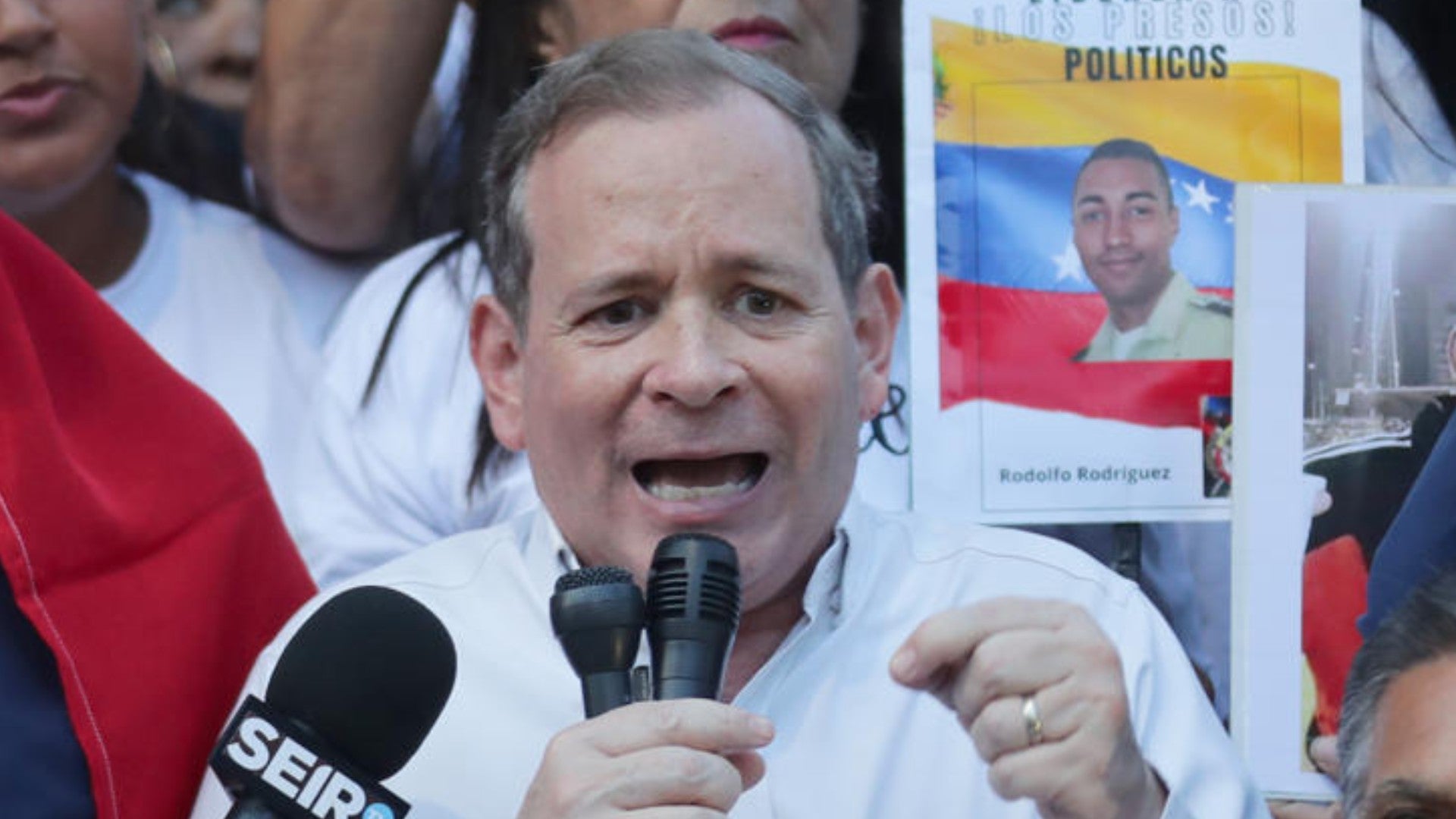 Juan Pablo Guanipa, dirigente venezolano recpaturado por el régimen - Foto: EFE