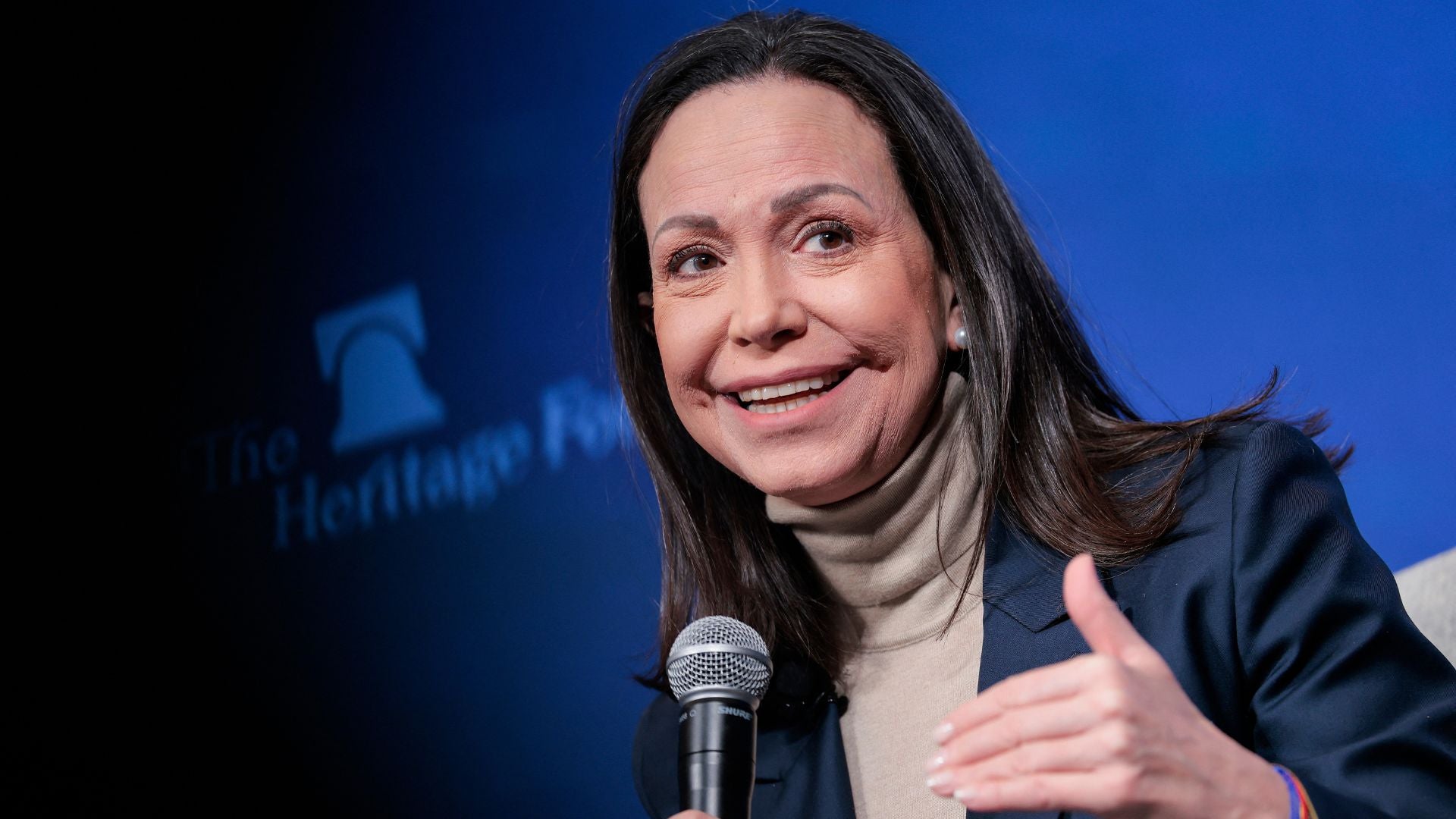 María Corina Machado, líder democrática de Venezuela - Foto: AFP