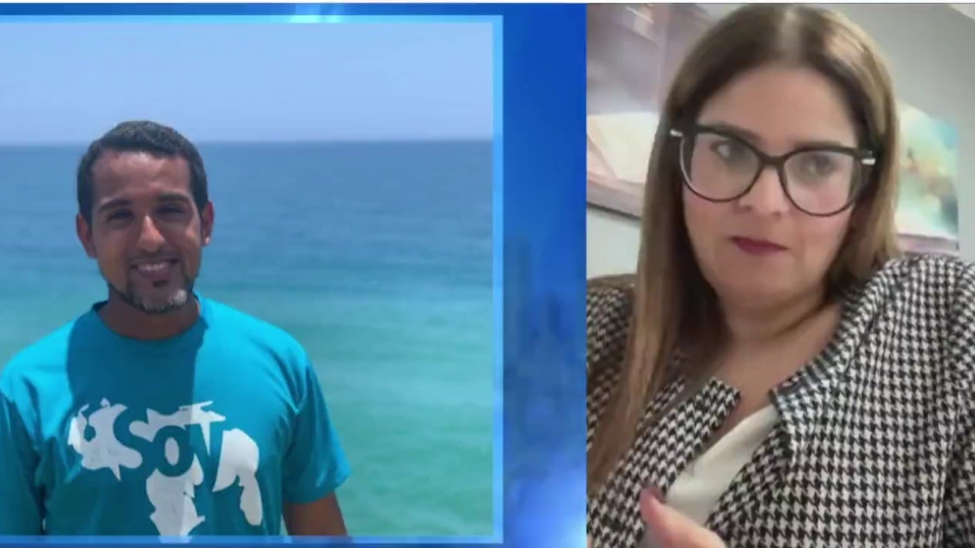 Melanie Freites, hermana de Juan Freites / FOTO: Captura de pantalla