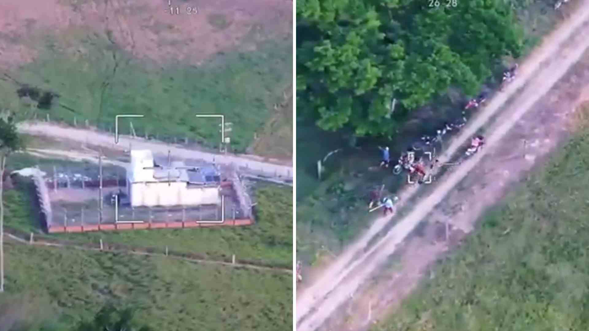 Presunto atentado contra oleoducto en Colombia - Captura de video del Ejército Nacional E