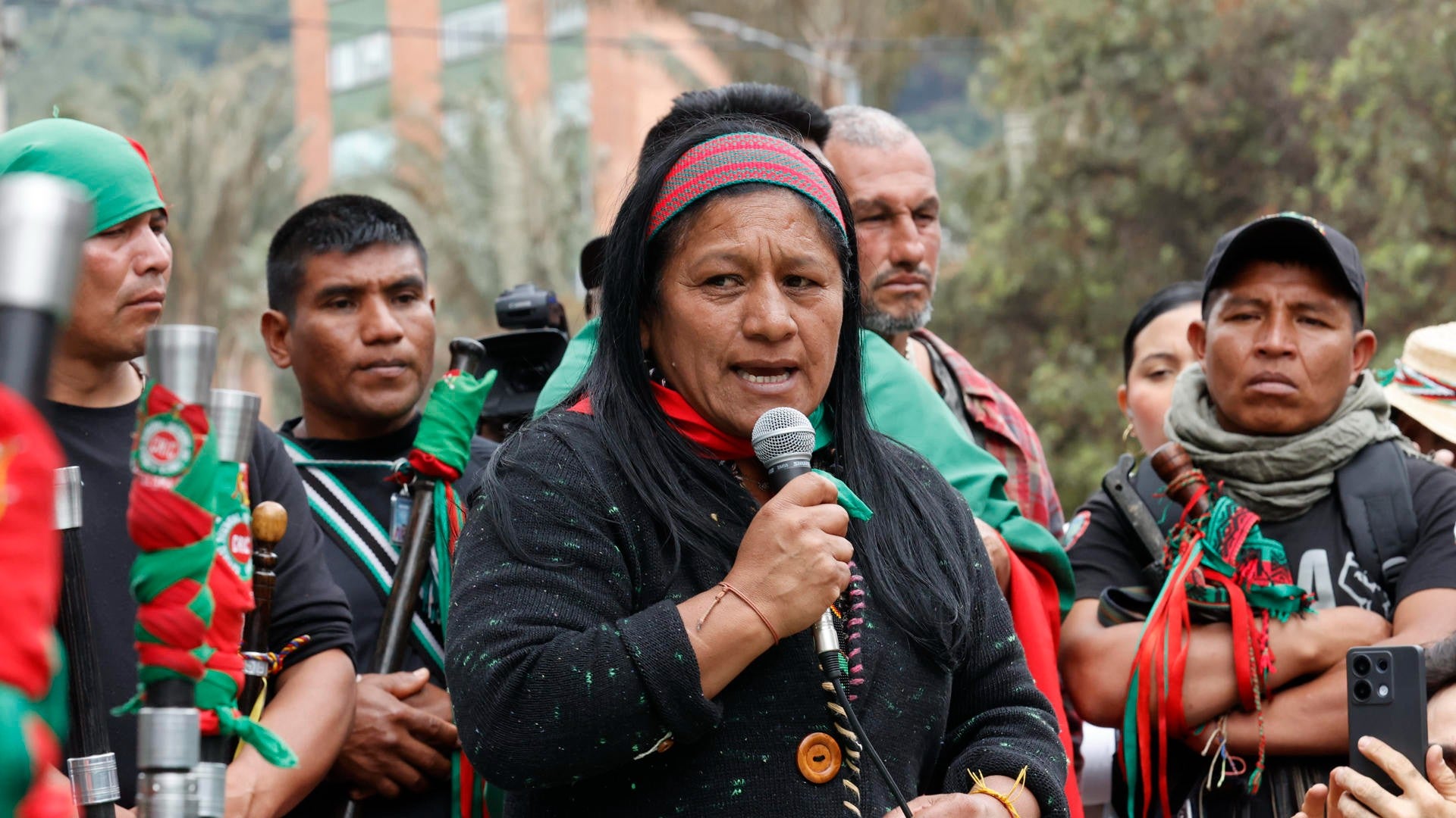 _Aida Quilcué, senadora colombiana - Foto: EFE